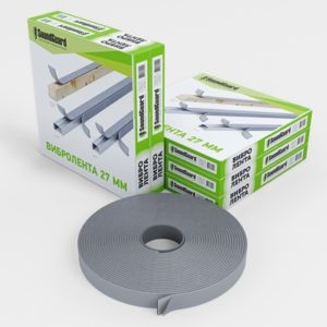 Демпферная виброгасящая лента SoundGuard ВиброЛента 27