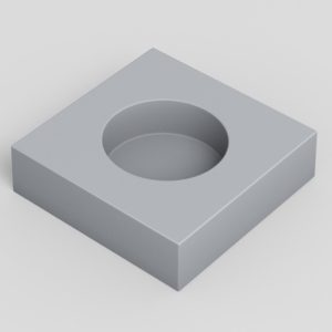 Звукоизоляционный подрозетник 1-секционный SoundGuard ИзоБокс 1 Стандарт