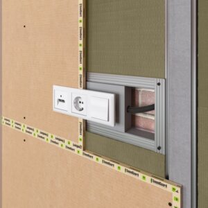 Звукоизоляционный подрозетник 4-секционный SoundGuard S-BOX 4